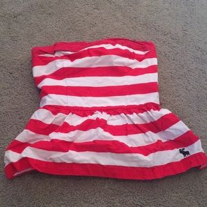 abercrombie Strapless Top